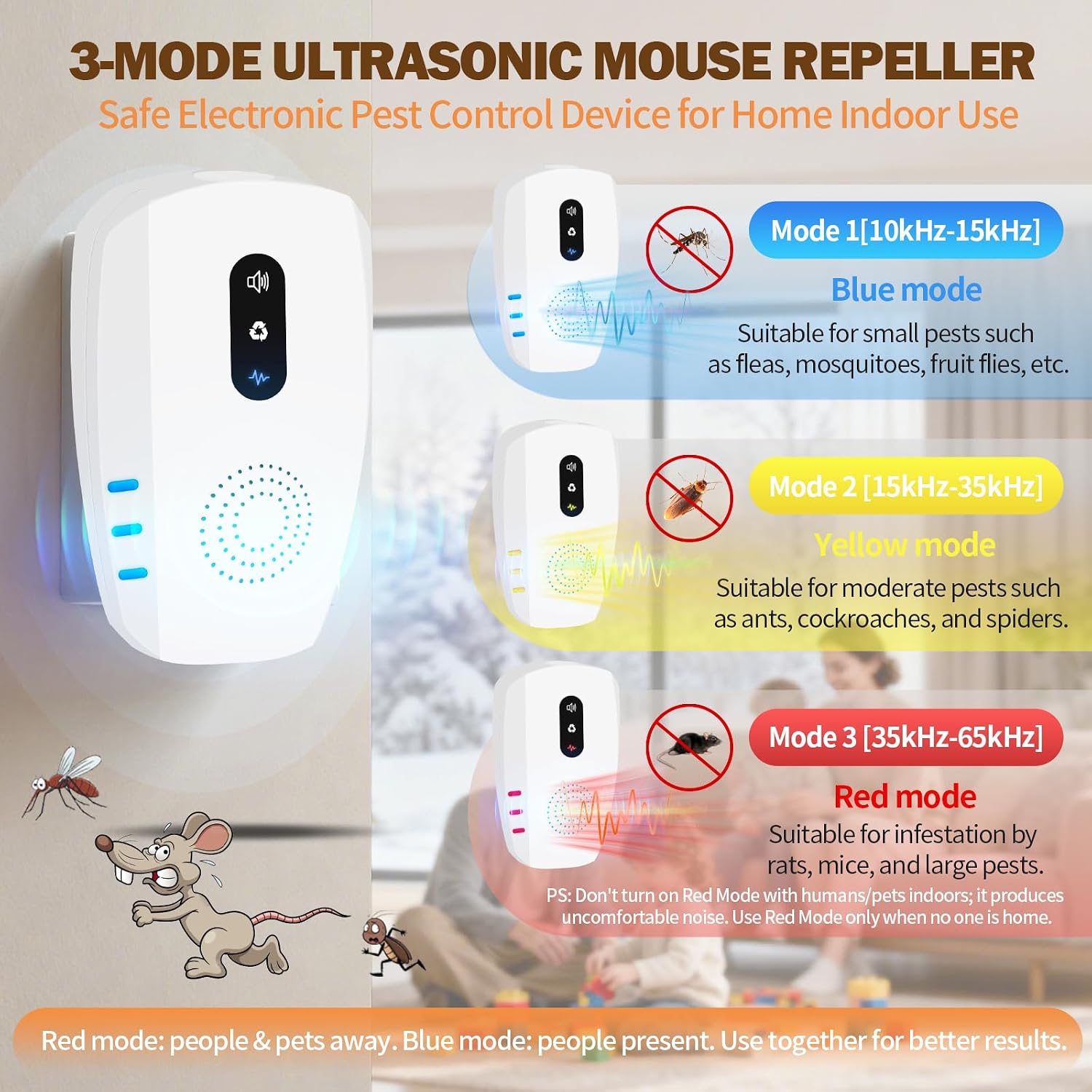 PESTRONIX™ Ultrasonic Pest Repeller