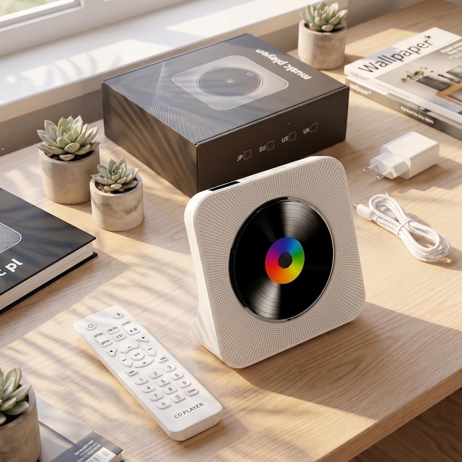 SONAVOX™ 6-in-1 Bluetooth CD Player