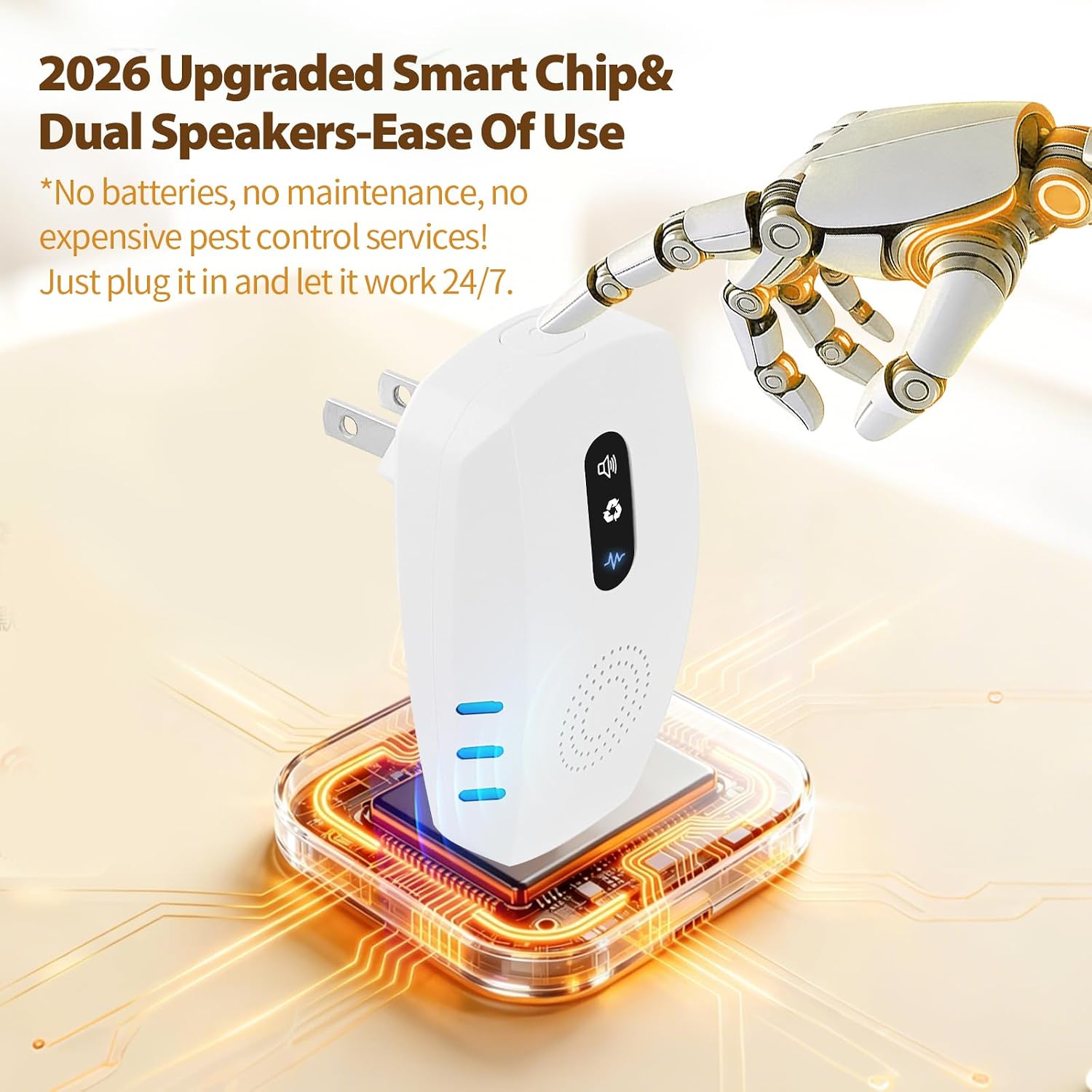 PESTRONIX™ Ultrasonic Pest Repeller