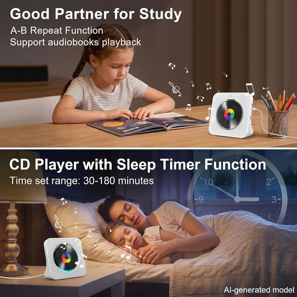 SONAVOX™ 6-in-1 Bluetooth CD Player