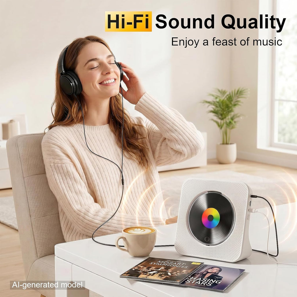 SONAVOX™ 6-in-1 Bluetooth CD Player